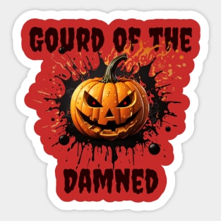 Gourd of the Damned Sticker